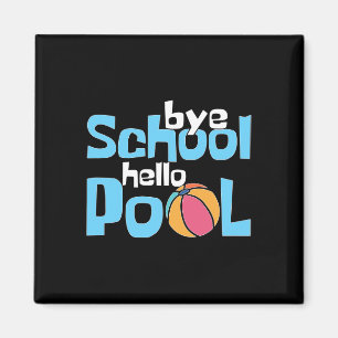 Letzter Schultag Sommerferien-Geschenk Magnet