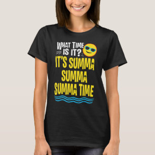 Letzter Schultag Sommerzeit Palm Tree Lehrer K T-Shirt