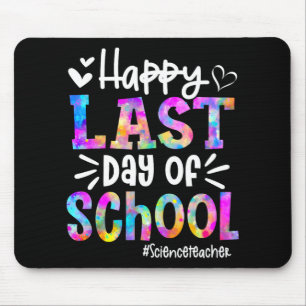Letzter Schultag Wissenschaft Lehrerin Schüler Abs Mousepad