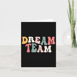 Letzter Schultag zurück zum Traumteam Karte