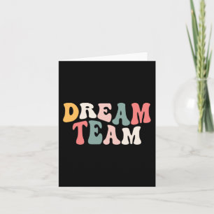 Letzter Schultag zurück zum Traumteam Karte
