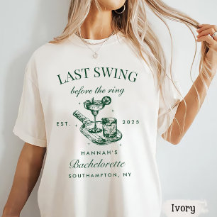 Letzter Schwung vor dem Ring Pickleball Bach Woche T-Shirt