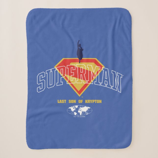 Letzter Sohn des Krypton Emblems Sherpadecke (Vorderseite)