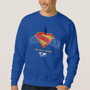 Letzter Sohn des Krypton Emblems Sweatshirt