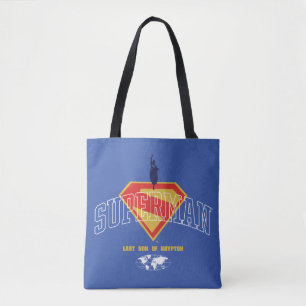 Letzter Sohn des Krypton Emblems Tasche