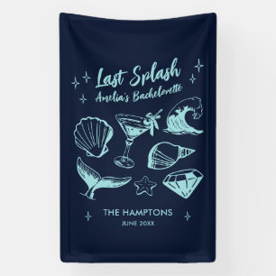 Letzter Spritzer Mermaid Beach Junggesellinnenabsc Banner