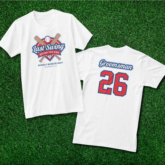 Letzter T - Shirt für den Trauzeuge Baseball (Von Creator hochgeladen)