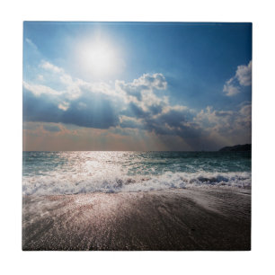 Letzter Tag am Strand Fliese