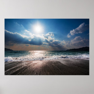 Letzter Tag am Strand Poster