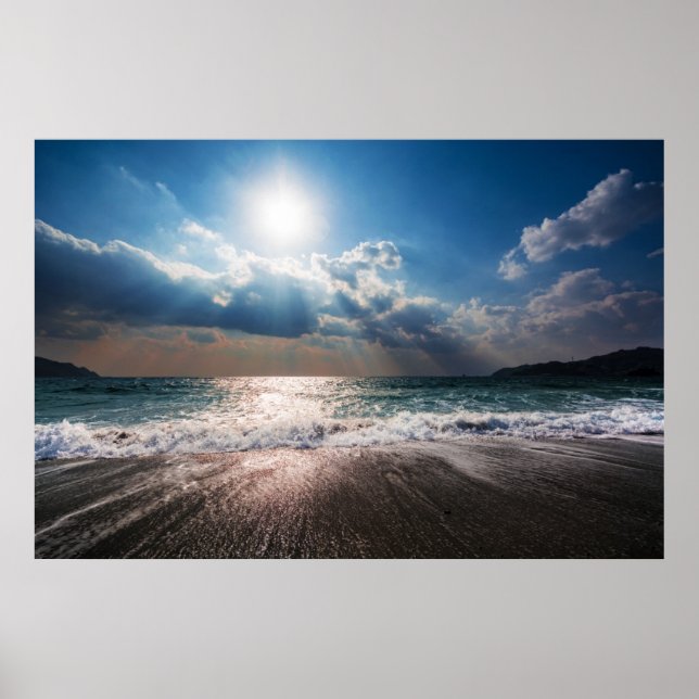 Letzter Tag am Strand Poster (Vorne)