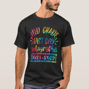 Letzter Tag Autogramm 2021 2022 Schüler T-Shirt