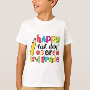 Letzter Tag der dritten Stufe letzte Scho T-Shirt