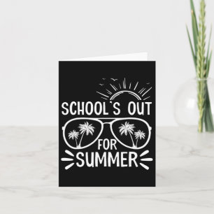 Letzter Tag der Schule Geschenkschulen für das Som Karte