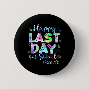 Letzter Tag der Schule Para Leben Sommerurlaub Str Button