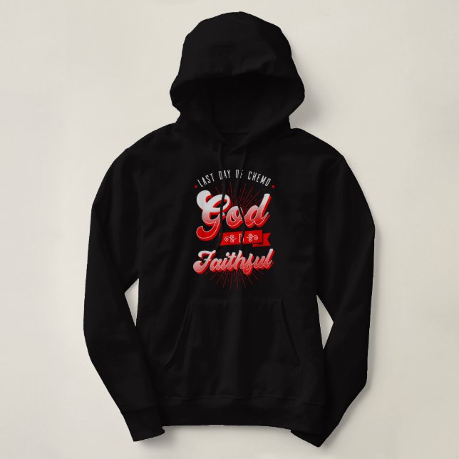 Letzter Tag des Chemo Shirt Onkologe Chemotherapie (Design vorne)