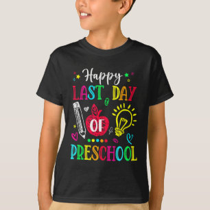 Letzter Tag im Kindergarten Hallo Sommer Abschluss T-Shirt