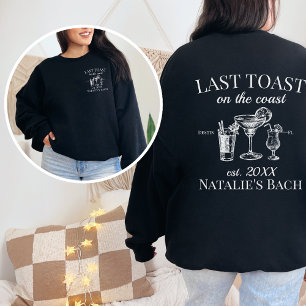 Letzter Toast am Junggeselinnen-Abschied am Strand Sweatshirt