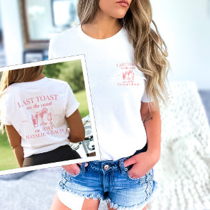 Letzter Toast am Junggeselinnen-Abschied am Strand T-Shirt