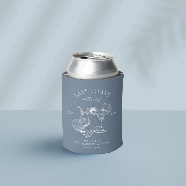 Letzter Toast am Junggeselinnen-Abschied der Küste Dosenkühler (Von Creator hochgeladen)