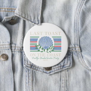 Letzter Toast an der Küste - Bachelorette Nautic Button