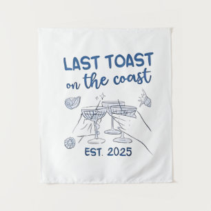 Letzter Toast an der Küste Est 2025 Wandteppich
