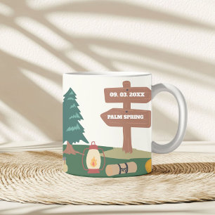 Letzter Trail vor dem Junggesellinnenabschied im V Zweifarbige Tasse