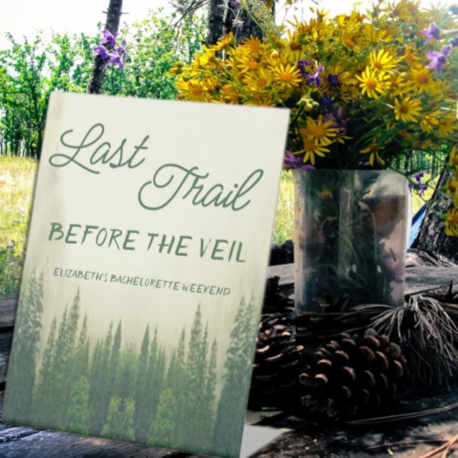 Letzter Weg vor dem Veil Bachelorette Sockelschild (Von Creator hochgeladen)