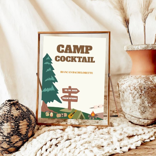 Letzter Weg vor dem Veil Camp Cocktail Schild (Von Creator hochgeladen)