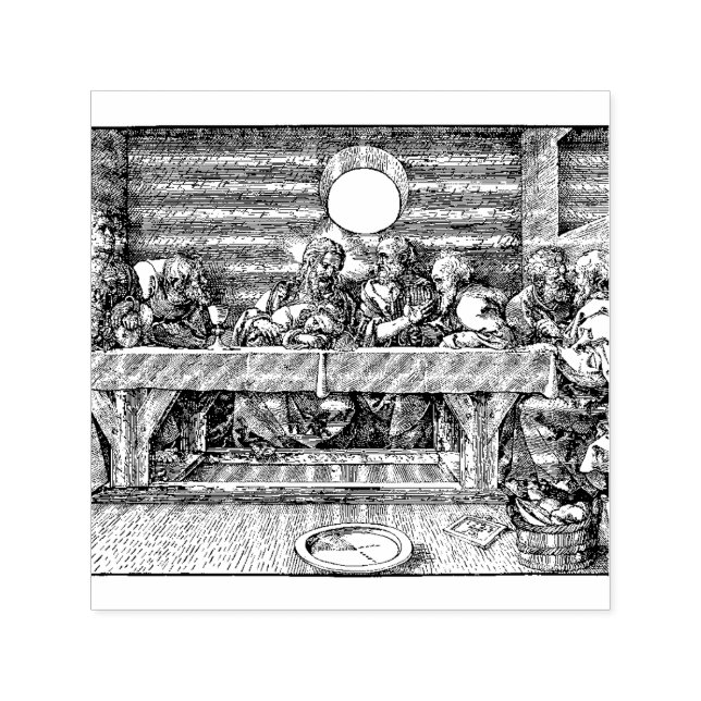 Letztes Abendessen Permastempel (Design)