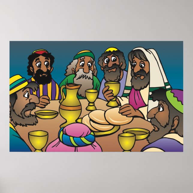 Letztes Abendessen Poster (Vorne)