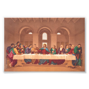 Letztes Abendmahl Jesu Christi Fotodruck