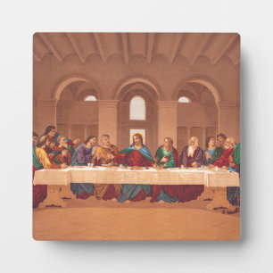 Letztes Abendmahl Jesu Christi Fotoplatte