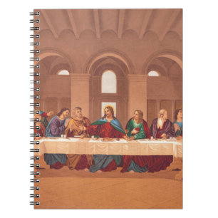 Letztes Abendmahl Jesu Christi Notizblock