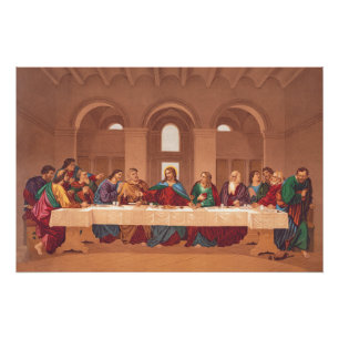 Letztes Abendmahl Jesu Christi Poster