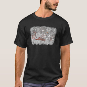 Letztes Abendmahlboil Crawfish Funny Jesus Christi T-Shirt