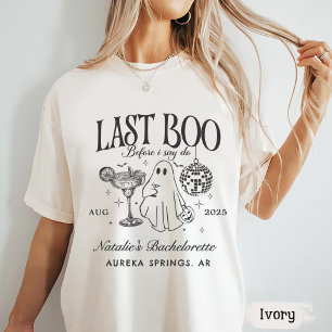 Letztes Boo, bevor ich Bachelorette-Halloween-Part T-Shirt