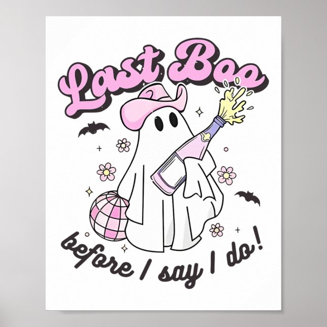 Letztes Boo, bevor ich sage, ich mache Cowgirl Gho Poster (Vorne)