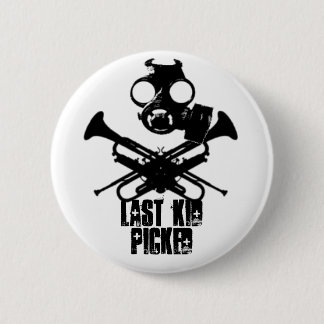Letztes Kind ausgewählter Gasmaske-Roger-Knopf Button