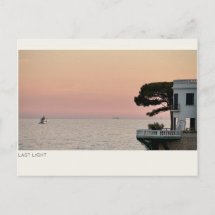 LETZTES LICHT POSTKARTE