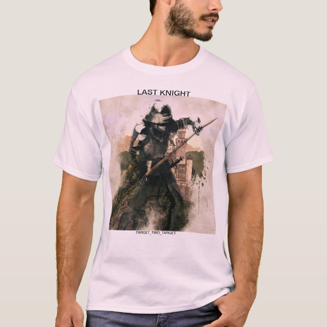 Letztes Nacht mittelalterlichen jousting Single Ka T-Shirt (Vorderseite)