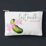 Letztes Pickle Sie wird immer Tickle Hangover Kit  Zubehörtasche<br><div class="desc">Es ist das letzte Gurken,  das sie je kitzeln wird! Diese einzigartigen Coquette pickle thematischen Junggeselinnen-Abschied Kater Kit Beutel sind eine praktische Ergänzung zu Ihren Gastgeschenken!</div>