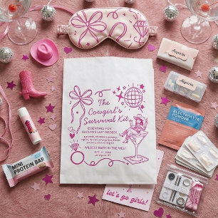 Letztes Rodeo-Junggesellinnen-Abschiedsparty-Überl Geschenktütchen