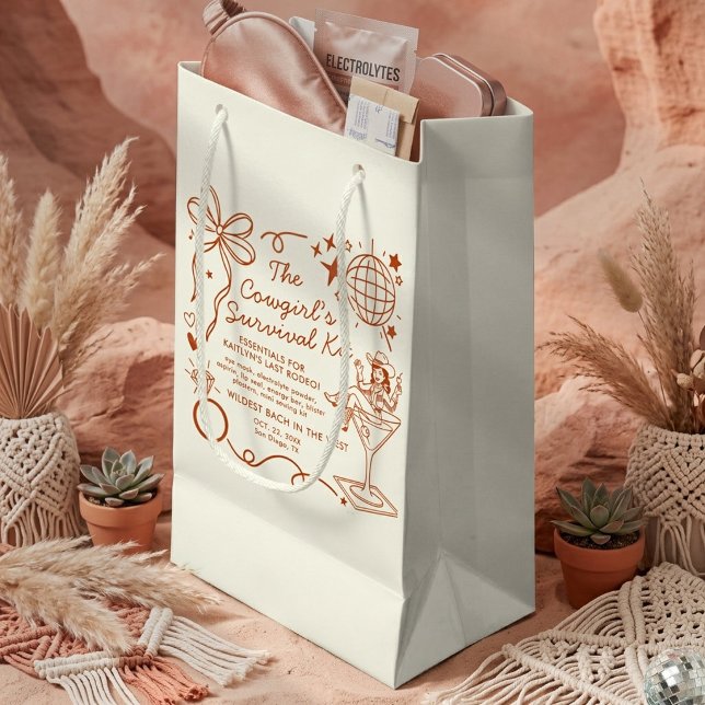 Letztes Rodeo-Junggesellinnen-Abschiedsparty-Überl Kleine Geschenktüte (Von Creator hochgeladen)