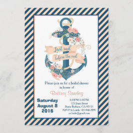 Letztes Segel vor dem Schleier, Einladung