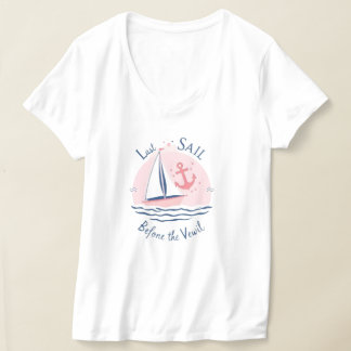 Letztes Segel vor dem Schleier-Shirt T-Shirt