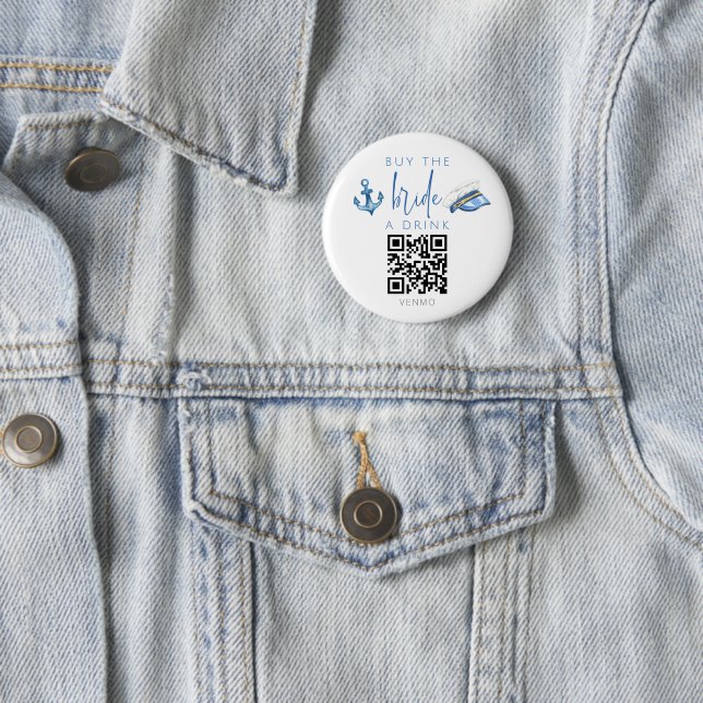 Letztes Segel vor dem Veil Bachelorette Button (Beispiel)