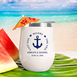 Letztes Segel vor der Schleier-Nautik-Hochzeit