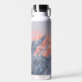 Letztes Sonnenlicht auf dem Berg Storžič, Slowenie Trinkflasche