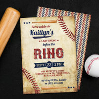 Letztes Swing vor dem Ring! Baseball-Brautparty