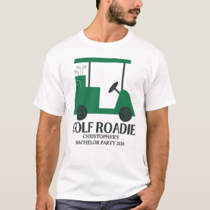 Letztes Swing vor der Ring Golf Bachelor Party T-Shirt